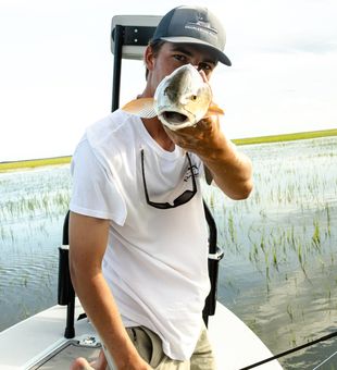 Fresh Awendaw redfish ready for the cooler!