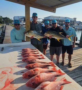 Offshore red snapper fishing AL