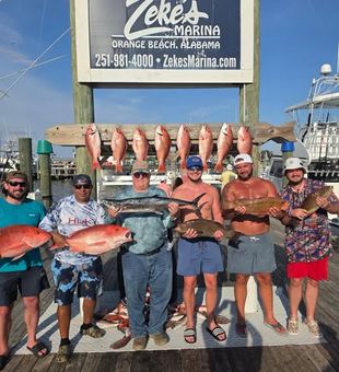 Offshore fishing in Gulf Shores is all about chasing trophy fish and enjoying every minute on the Gulf.