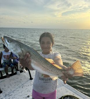 Port Isabel's serene waters and big catches