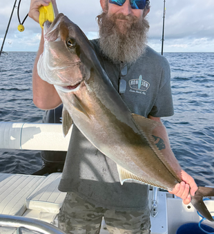 Another successful day of deep sea fishing in South Florida!