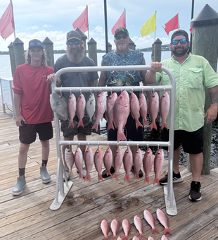 Red snapper success on the Northwest Florida docks!