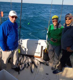 Great fishing day with a solid catch in Kenosha!