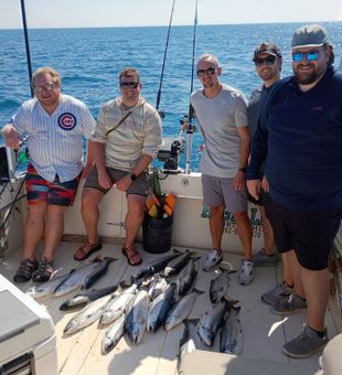 Great day fishing the waters off Kenosha!