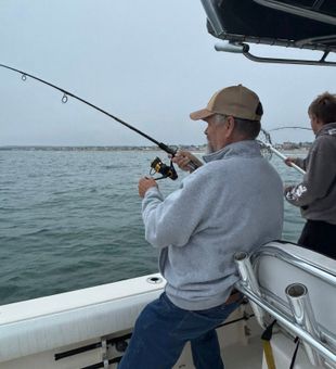 Early morning cast in Wells, Maine