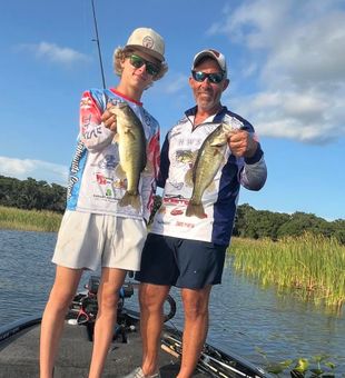 Great bass fishing success in Sebring FL!