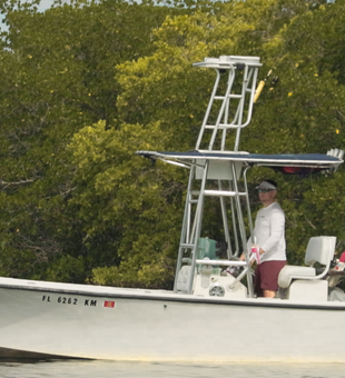 Waiting for the action on inshore fishing St. Petersburg.