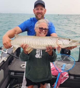 Musky Catch of the Day! - New Baltimore, MI.