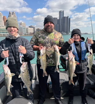 Six Lake St. Clair walleye delivered!