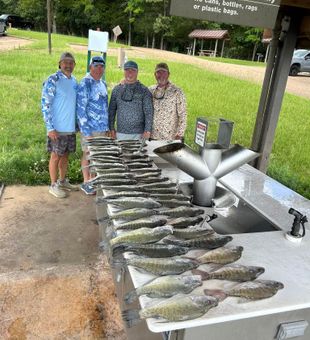 Successful fishing trip yields impressive catch in Batesville MS!