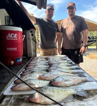 Reeling in crappies on Mississippi’s scenic waters.