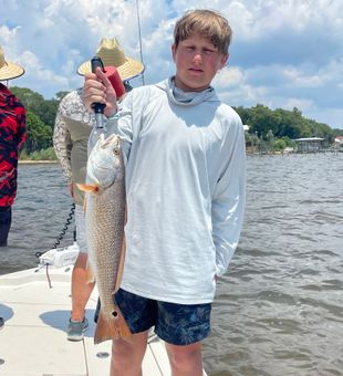 Charter Fishing Bliss in Destin, Redfish