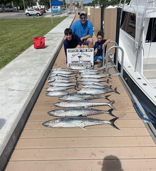 Caught the big ones at the docks today.