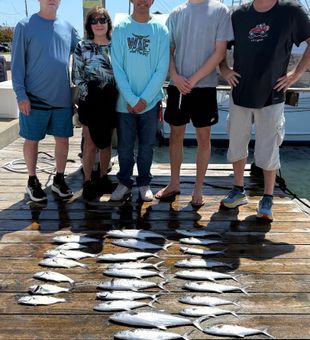King mackerel success in Morehead City NC waters!