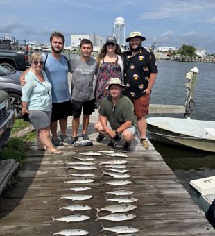 Spanish Mackerel caught in Wanchese, NC with Sea Jay Charters!