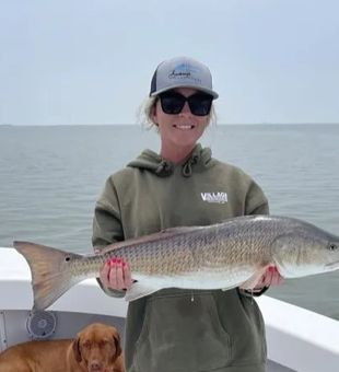 Beautiful Wanchese NC redfish ready for the cooler!