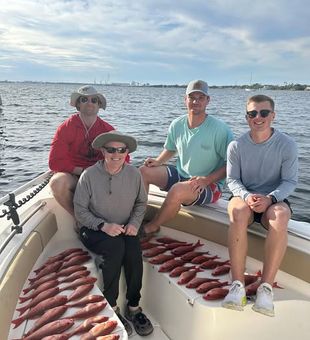 Florida Gulf Coast Snapper fishing trip