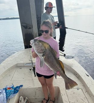 Big catch black drum action!