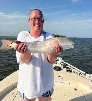 Redfish run strong and fight even stronger