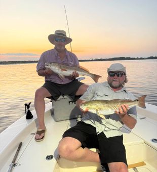 Double redfish success in Pensacola waters!