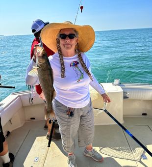 Marblehead catch under clear skies