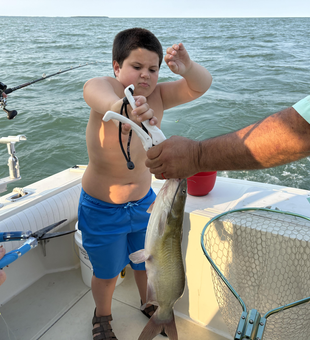 Big Channel Catfish reeled in during a clearing afternoon!