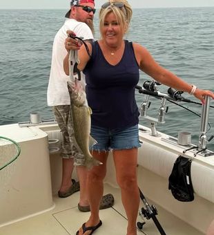 Family friendly fishing in Lake Erie, OH.