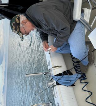 Perch fishing equals smiles