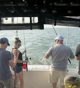 Clearing skies set the stage for an epic light tackle adventure!