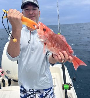 "Hooked, battled, and conquered!"