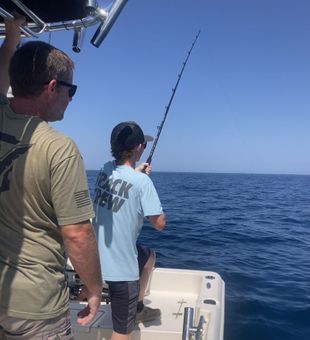 Perfect weather for fishing today.