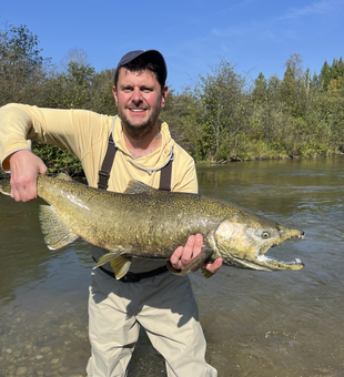 Great day of fly fishing in these clear conditions!