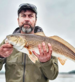 Beautiful Red Fish! - St. Marks, FL.