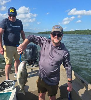 Big fish, big fun: Nashville Striped Bass charters.