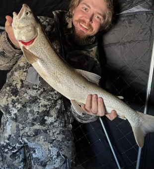 Big fish, calm waters, perfect day.