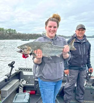 Coho catch on the Columbia River