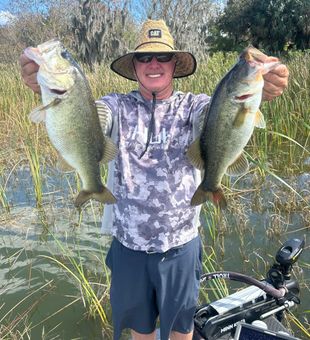 Fired up! Central Florida Largemouths.
