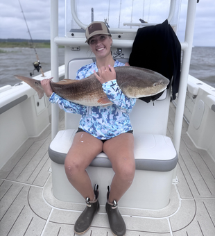 Light tackle finesse in action on a stormy horizon!
