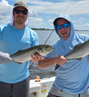 Lovely afternoon on the lake with a couple of fresh catches!