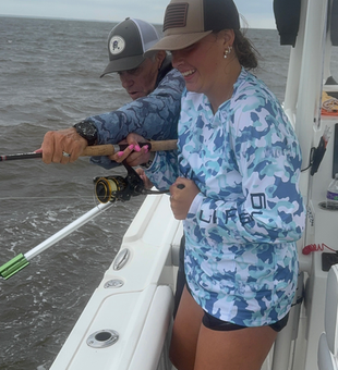 Storms brewing, but the light tackle's ready for action in Oriental!