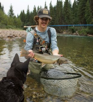 Beautiful Bull Trout from Tumbler Ridge BC waters!