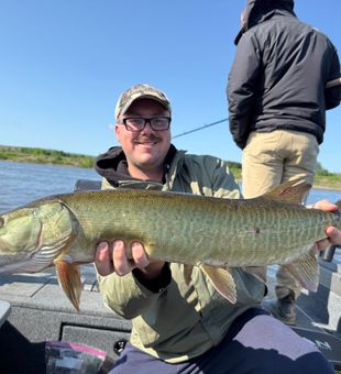 Some days are better than others - he landed 5!