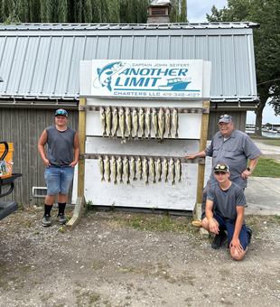Storms brewing, but the fish are biting at Lakeside Marblehead!