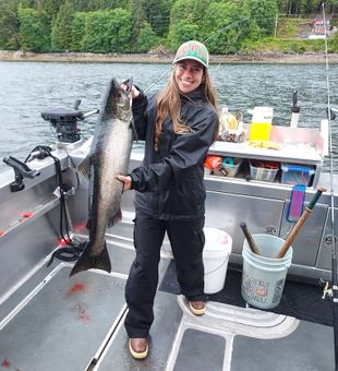 Casting off for another great catch!