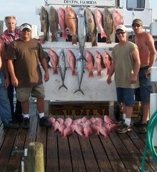 Deep sea fishing charters in Florida, Snapper etc