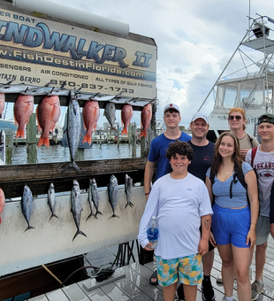 7 big fish blasted from the deep in Destin, FL!