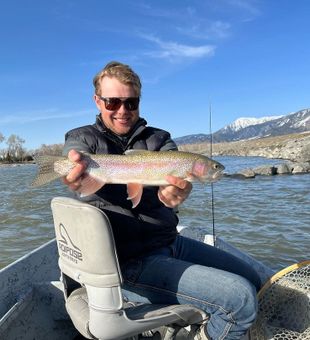 Rainbow trout fishing