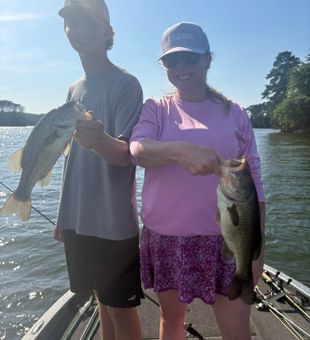 Double success on Guntersville waters today!
