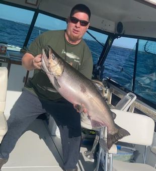 Salmon Fishing In Lake Ontario