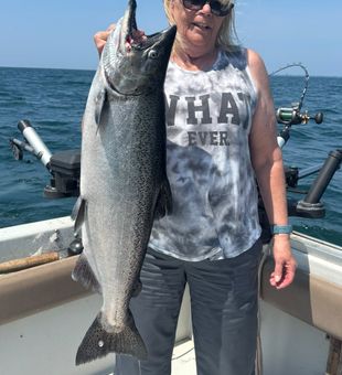 King Salmon and the Angler Queen - Ogdensburg, NY.